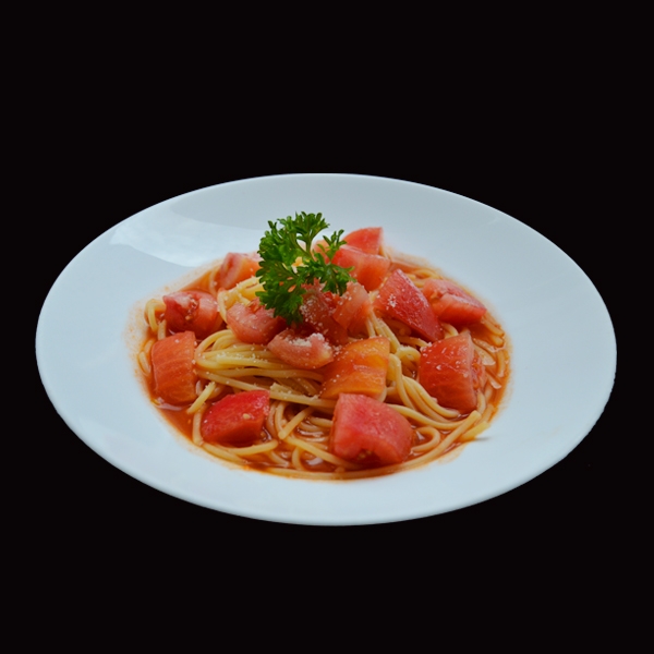Spaghetti sốt cà chua và pho mát